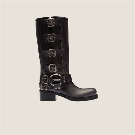 miu miu biker boot dupe|suede biker boots.